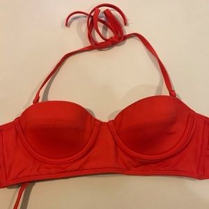 abercrombie bustier bikini top